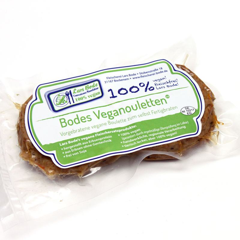 Bodes Veganouletten© 2x150g (vegane Bouletten/Frikadellen)